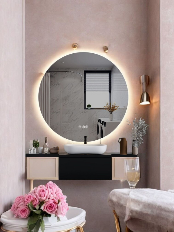 EXCLUSIVE MODEL! 800MM & 900MM Premium Radar Mirror | Hands-Free Sensor • Backlit • Demister • 5-Year Warranty