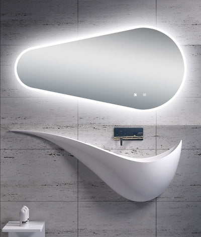 Ultimate Rain Drop LED Mirror with a Demister and Two Brightness Levels