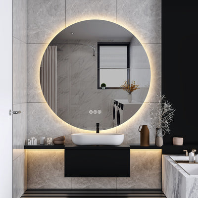 Exclusive Pre-Sale: Premium Radar Motion Sensor Round Backlit LED Mirror – Demister, 3 Colour Selections, Dimmable, 5-Year Warranty – Limited Stock, Ships February 2025, Join the Waiting List Now!