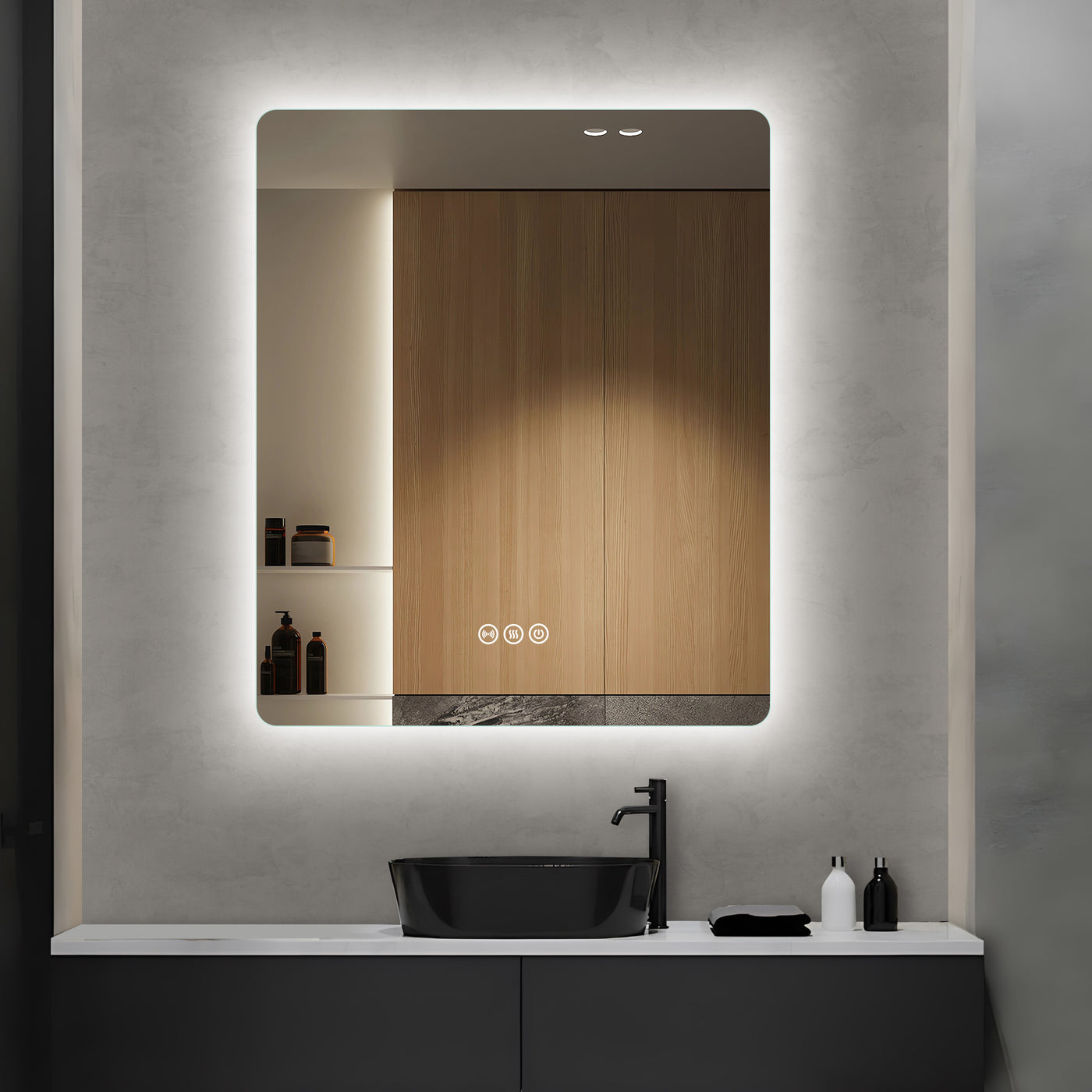 Exclusive Pre-Sale: Premium Radar Motion Sensor Backlit LED Mirror – Demister, 3 Colour Selections, Dimmable, Rounded Corners, 5-Year Warranty – Limited Stock, Ships February 2025, Join the Waiting List Now!