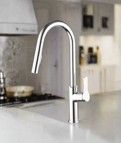 Premium Single Lever Pull Out Kitchen Mixer – WaterMark Certified